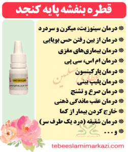 قطره روغن بنفشه پایه کنجد (طب اسلامی-آیت الله تبریزیان) عطاری مسلمین